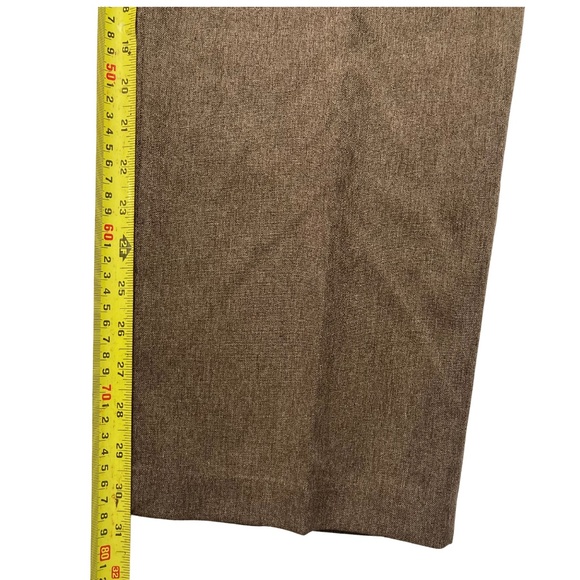 Vintage Levi's Action Slacks Mens Brown Polyester Dress Pants 40 x 32 - Picture 5 of 8